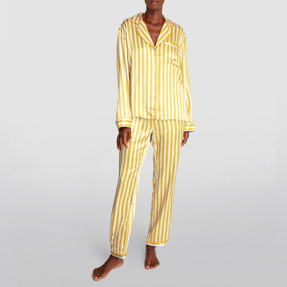 Morgan Lane 2 piece “Tommy” satin pajama set